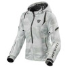 REV'IT! Flare 2 Dames Motorjas, Grijs-Wit (Afbeelding 1 van 2)