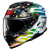 Shoei GT-Air 2 Lucky Charms, Zwart-Wit (Afbeelding 1 van 3)