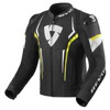 REV'IT! Glide Motorjas, Zwart-Geel-Fluor (Afbeelding 1 van 2)