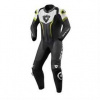 REV'IT! One Piece Suit Argon, Zwart-Geel-Fluor (Afbeelding 1 van 2)