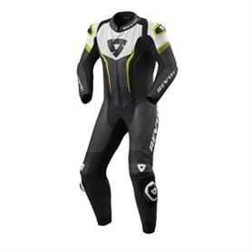 REV'IT! One Piece Suit Argon, Zwart-Geel-Fluor (1 van 2)