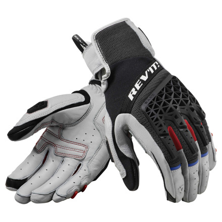 REV'IT! Gloves Sand 4, Licht Grijs-Zwart (1 van 2)