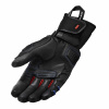 REV'IT! Gloves Sand 4 H2O, Zwart-Rood (Afbeelding 2 van 2)