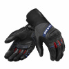 REV'IT! Gloves Sand 4 H2O, Zwart-Rood (Afbeelding 1 van 2)