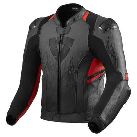 REV'IT! Jacket Quantum 2, Antraciet-Rood (1 van 2)