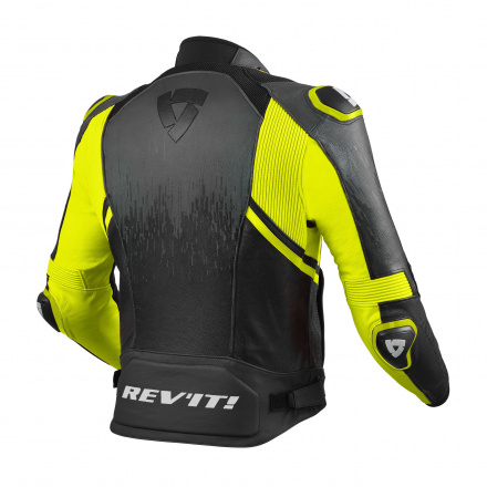 REV'IT! Jacket Quantum 2, Antraciet-Geel (2 van 2)