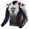 REV'IT! Jacket Quantum 2 Pro Air, Wit-Blauw (Afbeelding 1 van 2)