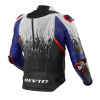 REV'IT! Jacket Quantum 2 Pro Air, Wit-Blauw (Afbeelding 2 van 2)