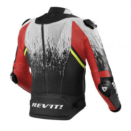 REV'IT! Jacket Quantum 2 Pro Air, Wit-Rood (2 van 2)