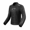 REV'IT! Jacket Sprint H2O Ladies, Zwart-Antraciet (Afbeelding 1 van 2)