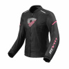 REV'IT! Jacket Sprint H2O Ladies, Zwart-Roze (Afbeelding 1 van 2)