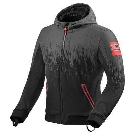 REV'IT! Jacket Quantum 2 WB, Zwart-Rood (1 van 2)