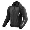 REV'IT! Jacket Quantum 2 H2O, Zwart-Antraciet (Afbeelding 1 van 2)