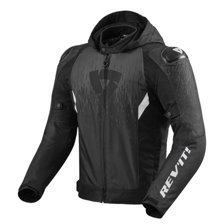 REV'IT! Jacket Quantum 2 H2O, Zwart-Antraciet (1 van 2)