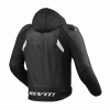 REV'IT! Jacket Quantum 2 H2O, Zwart-Antraciet (Afbeelding 2 van 2)