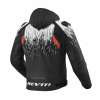 REV'IT! Jacket Quantum 2 H2O, Zwart-Wit (Afbeelding 2 van 2)