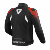 REV'IT! Jacket Quantum 2 Air, Zwart-Rood (Afbeelding 2 van 2)