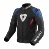 REV'IT! Jacket Quantum 2 Air, Zwart-Blauw (Afbeelding 1 van 2)