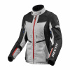 REV'IT! Jacket Sand 4 H2O Ladies, Zilver-Zwart (Afbeelding 1 van 2)