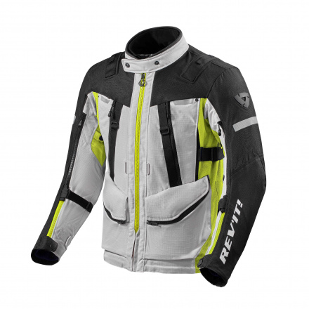 REV'IT! Jacket Sand 4 H2O, Zilver-Geel (1 van 2)