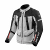 REV'IT! Jacket Sand 4 H2O, Zilver-Zwart (Afbeelding 1 van 2)