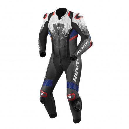 REV'IT! One Piece Suit Quantum 2, Wit-Blauw (1 van 2)