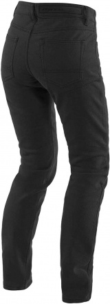 Dainese CLASSIC SLIM LADY TEX PANTS, Zwart (2 van 2)