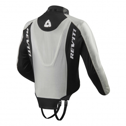 REV'IT! Rain Jacket Trackmaster H2O, Transparant-Zwart (4 van 4)