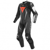 MISANO 2 D-AIR PERF. 1PC SUIT - Zwart-Wit