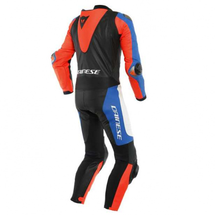 Dainese Laguna Seca 5 1pc Leather Suit Perf., Wit-Blauw-Rood (2 van 2)