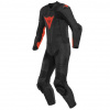 Dainese Laguna Seca 5 1pc Leather Suit Perf., Zwart-Rood (Afbeelding 1 van 2)