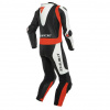 Dainese Laguna Seca 5 1pc Leather Suit Perf., Zwart-Wit-Rood (Afbeelding 2 van 2)