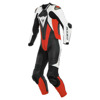 Dainese Laguna Seca 5 1pc Leather Suit Perf., Zwart-Wit-Rood (Afbeelding 1 van 2)