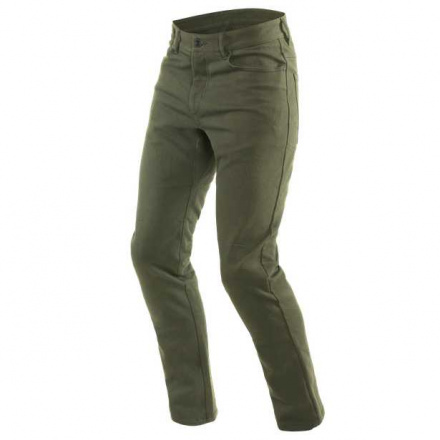 Dainese CLASSIC SLIM Motorjeans, Olijfgroen (1 van 2)