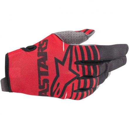 Youth Radar Crosshandschoenen - Rood-Zwart