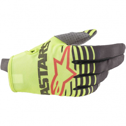 Youth Radar Crosshandschoenen - Antraciet-Fluor