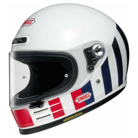 SHOEI Glamster Resurrection - Wit-Rood-Blauw