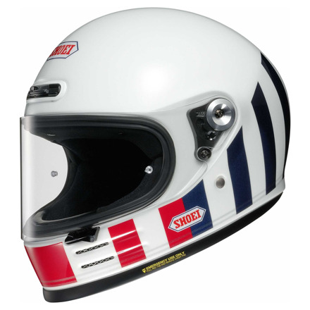 Shoei SHOEI Glamster Resurrection, Wit-Rood-Blauw (1 van 1)