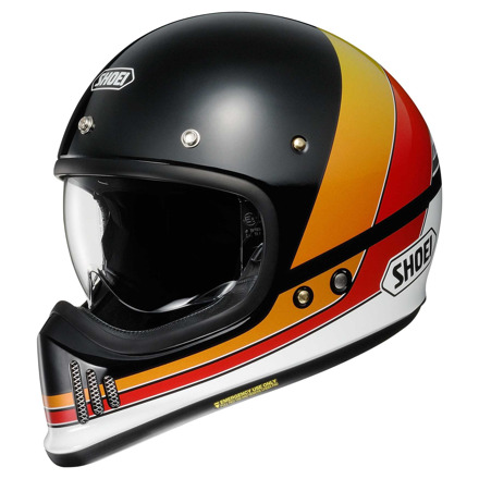 Shoei Ex-zero Equation, Zwart-Oranje-Rood (1 van 1)