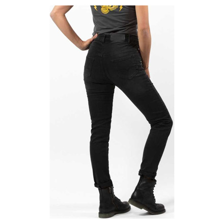 John Doe Betty High Jeans, Zwart (3 van 3)