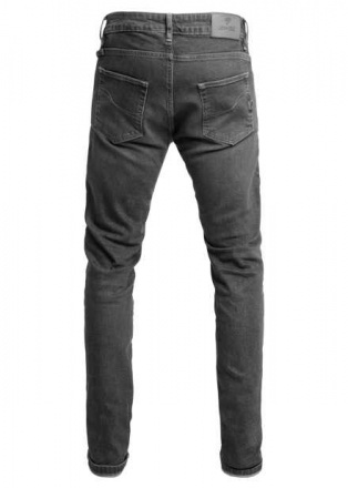 John Doe Dylan Mono Motorjeans, Zwart (3 van 3)