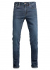 John Doe Dylan Mono Motorjeans, Indigo (Afbeelding 1 van 3)