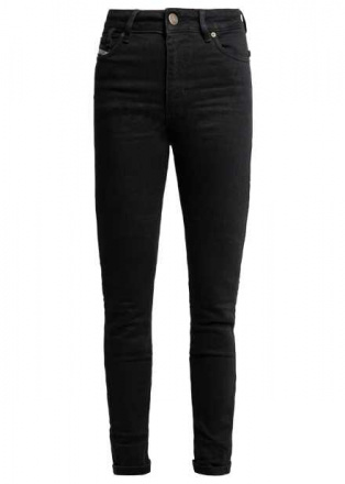 John Doe Luna High Mono Jeans, Zwart (1 van 3)