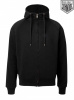 John Doe Zip Hoodie Wings, Zwart (Afbeelding 1 van 2)