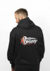 John Doe Zip Hoodie Braaap, Zwart (Afbeelding 2 van 3)