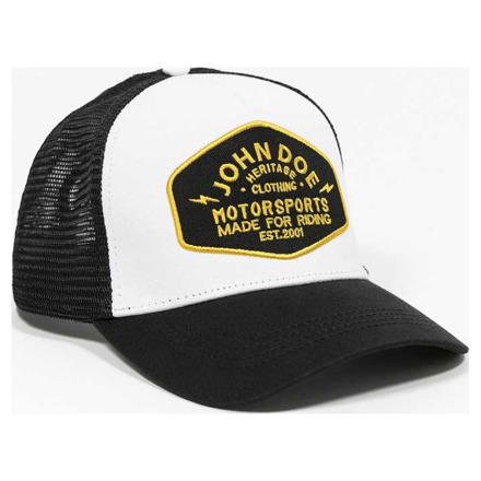 John Doe JDM Heritage Cap, Zwart-Wit (1 van 4)