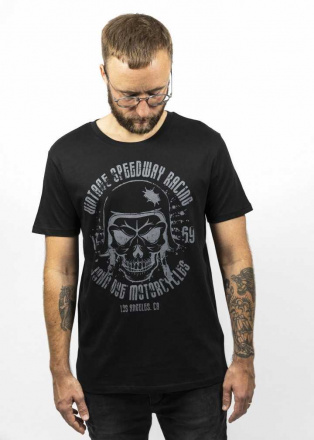 T-Shirt Skull - Zwart