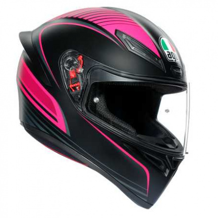 AGV Agv K1 Agv Warmup, Zwart-Roze (3 van 6)
