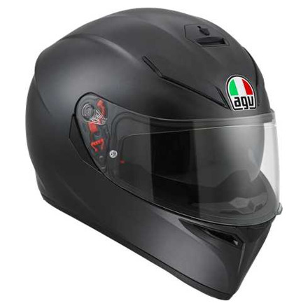 AGV K3 SV E2205 Solid MLPK Integraalhelm, Mat Zwart (1 van 2)