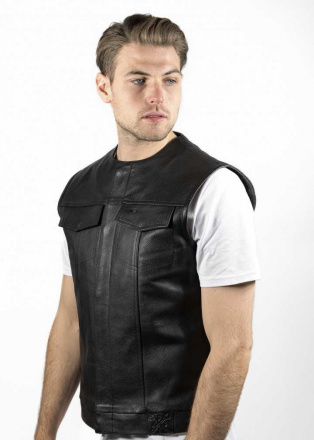 John Doe MC Outlaw Vest, Zwart (3 van 3)